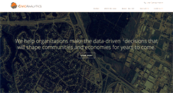 Desktop Screenshot of civicanalytics.com